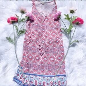 Pink Republic Blue Pink Small Tie Dress Size Small Summer Spring Kawaii Chic